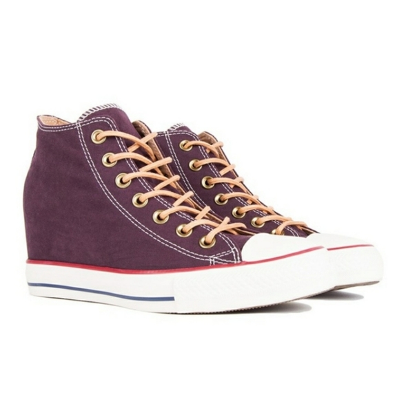chuck taylor wedges